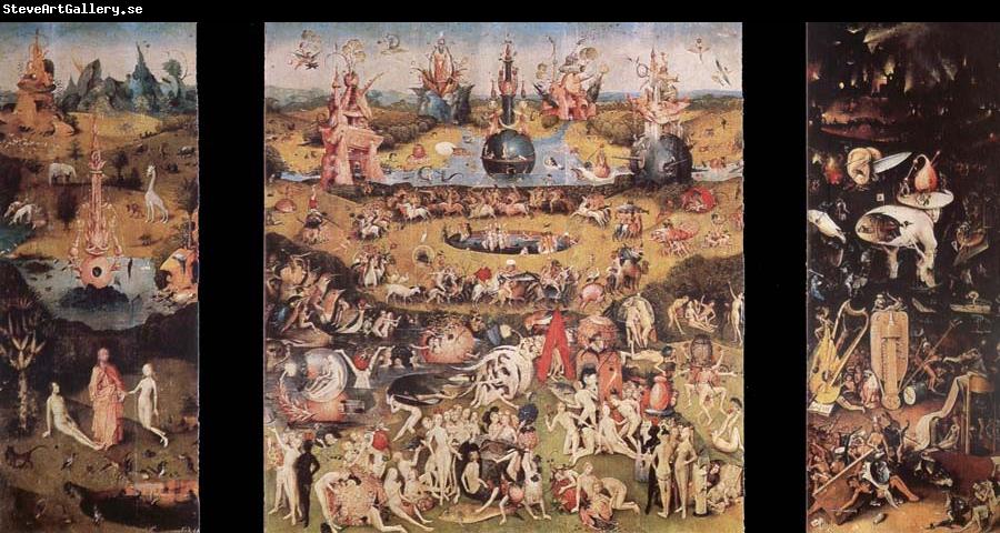 BOSCH, Hieronymus The garden of the desires, trip sign,